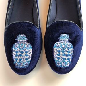 Jack Rodgers ”Ginger Jar Velvet Flat”